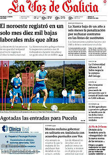 Periodico La Voz de Galicia