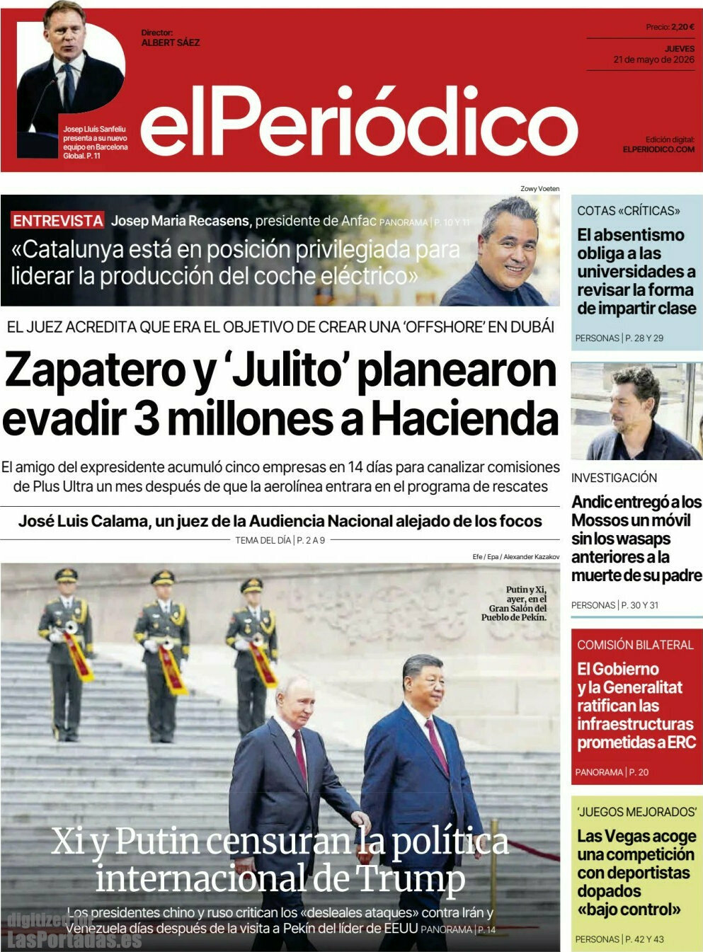 El Periódico de Catalunya(Castellano)