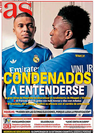 Portada diario AS