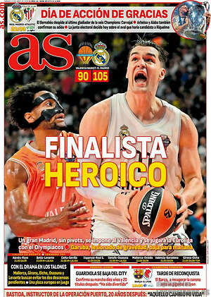 Portada diario AS