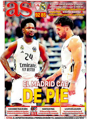 Portada diario AS