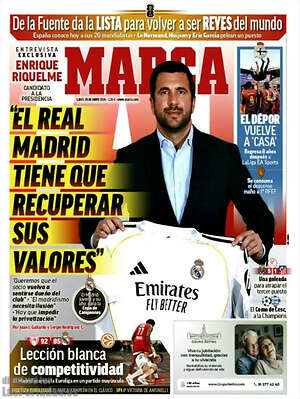 Portada diario Marca