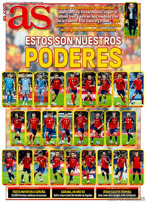 Portada diario AS