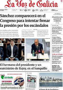 Periodico La Voz de Galicia