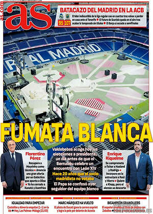 Portada diario AS
