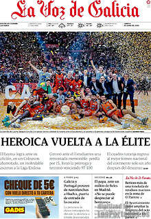 Periodico La Voz de Galicia