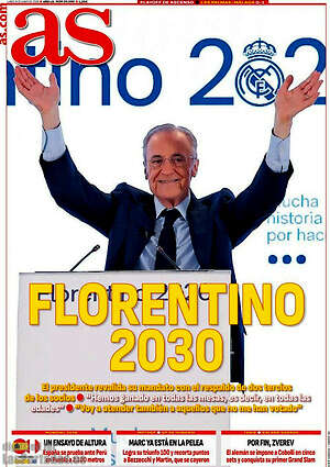 Portada diario AS