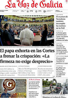 Periodico La Voz de Galicia