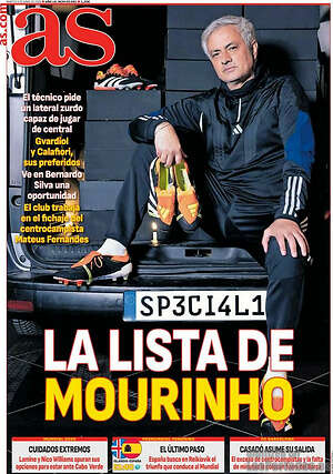 Portada diario AS