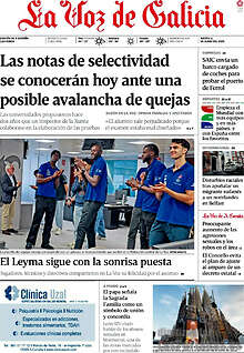 Periodico La Voz de Galicia