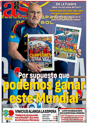 Portada diario AS