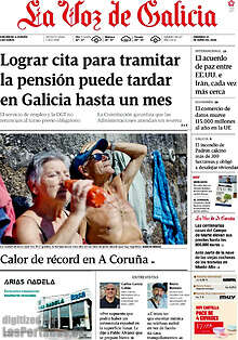 Periodico La Voz de Galicia