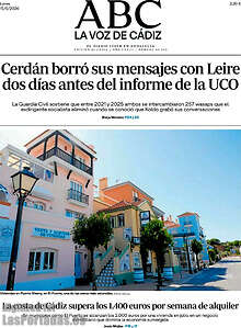 Periodico La Voz de Cádiz