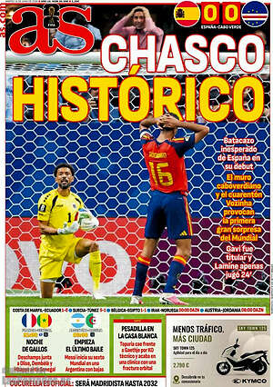 Portada diario AS