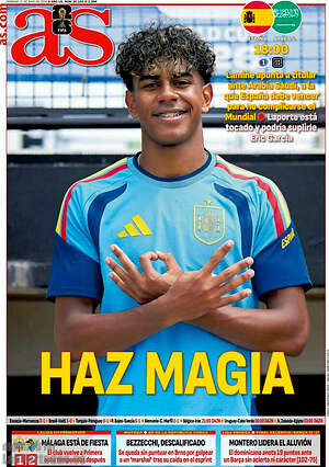 Portada diario AS