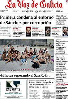 Periodico La Voz de Galicia