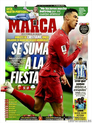 Portada diario Marca