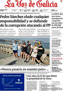 Periodico La Voz de Galicia