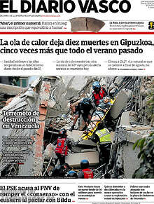 Periodico El Diario Vasco