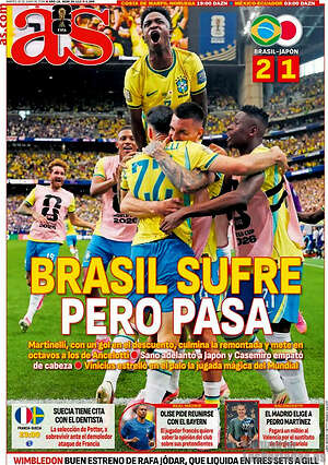 Portada diario AS