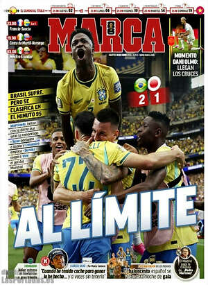 Portada diario Marca