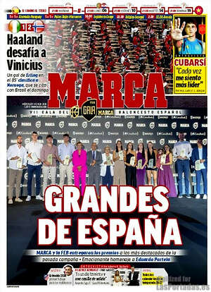 Portada diario Marca