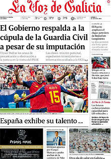 Periodico La Voz de Galicia