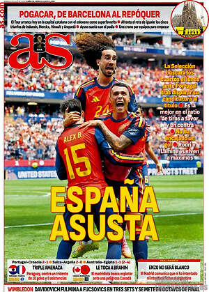 Portada diario AS