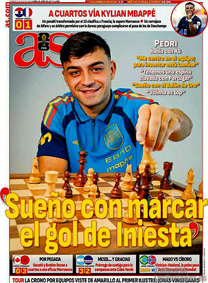Portada diario AS