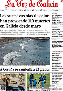 Periodico La Voz de Galicia