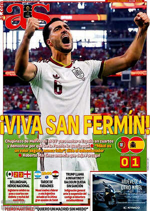 Portada diario AS