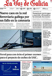 Periodico La Voz de Galicia