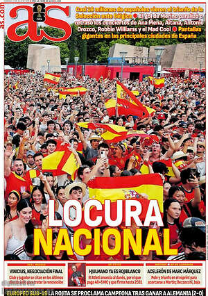 Portada diario AS