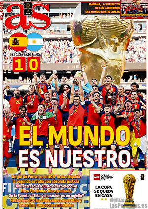 Portada diario AS