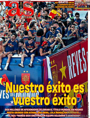 Portada diario AS