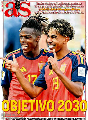 Portada diario AS