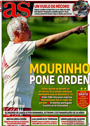 Portada diario AS