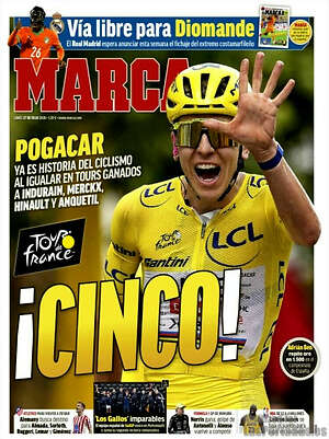 Portada diario Marca