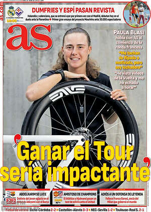 Portada diario AS