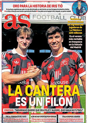 Portada diario AS