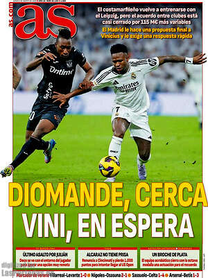 Portada diario AS