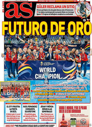 Portada diario AS