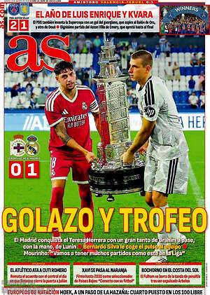 Portada diario AS