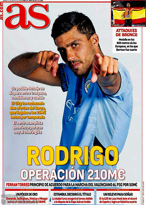 Portada diario AS