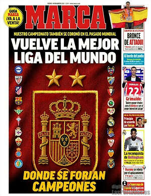 Portada diario Marca