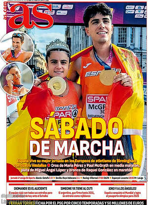 Portada diario AS