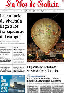 Periodico La Voz de Galicia