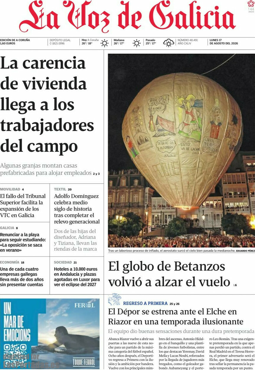 La Voz de Galicia