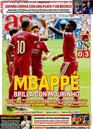 Portada diario AS