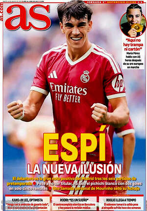 Portada diario AS